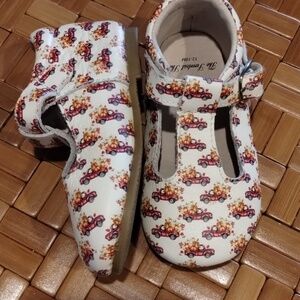The Sweetest Shoes Fall Truck Leaf Pile 12-18 Months Buckled Baby Shoes